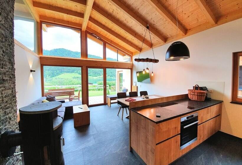 شاليه غرفة نوم واحدة, Ferienhof Obergasser & Pension Bergblick