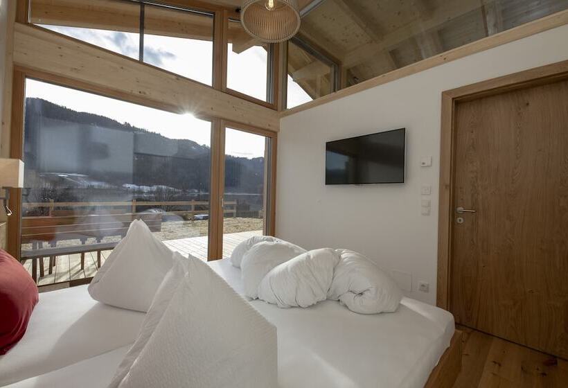 شاليه غرفة نوم واحدة, Ferienhof Obergasser & Pension Bergblick