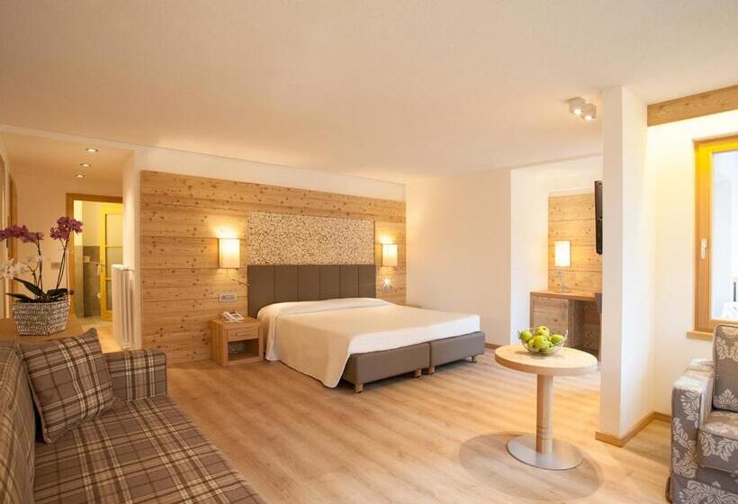 带按摩浴盆的套房, Europeo Alpine Charme & Wellness