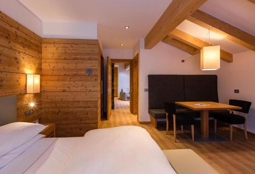 带按摩浴盆的套房, Europeo Alpine Charme & Wellness