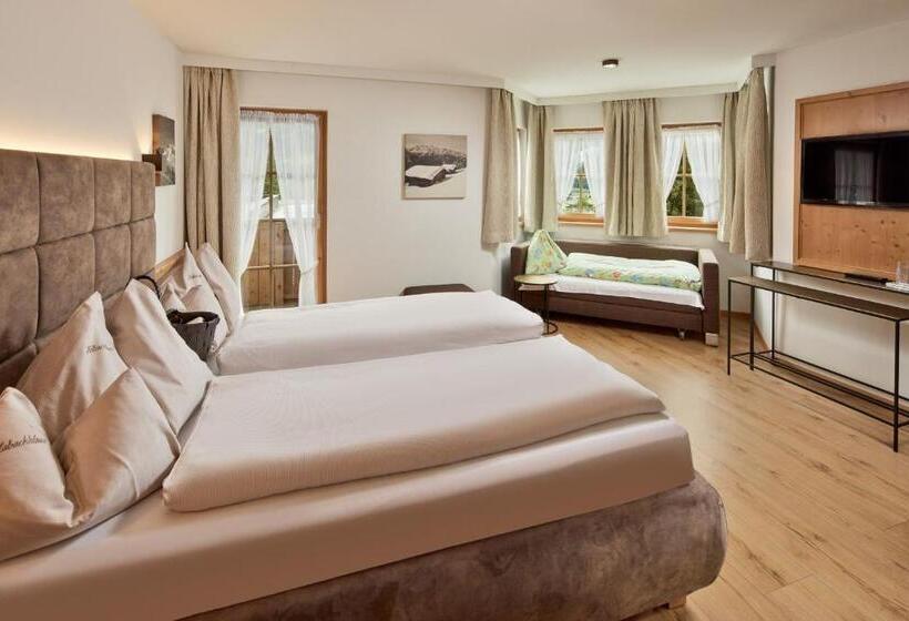 חדר משפחתי דלוקס, Habachklause Familien Bauernhof Resort