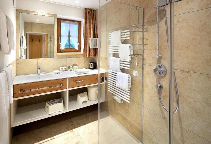 סוויטת דלוקס 3 חדרים, Habachklause Familien Bauernhof Resort