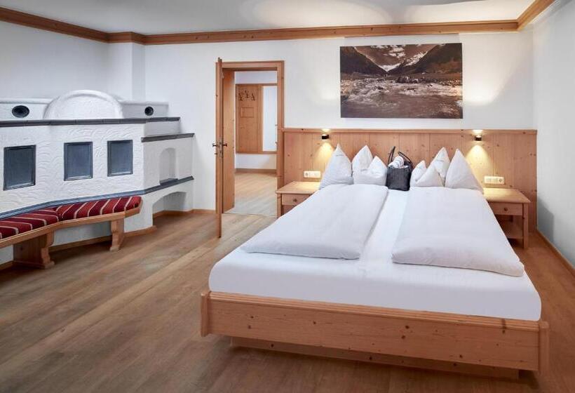 סוויטת דלוקס 3 חדרים, Habachklause Familien Bauernhof Resort