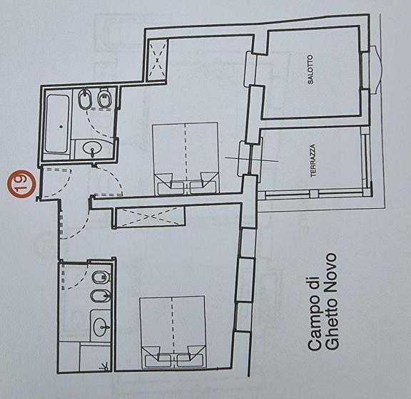 Quarto Quádruplo Standard, Locanda Del Ghetto