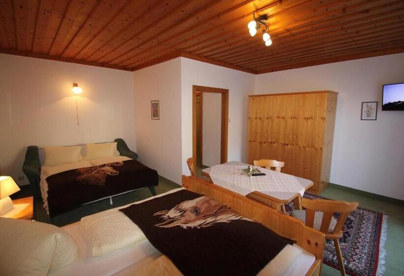 اتاق استاندارد چهار تخته, Pension Hubertushof Beim Römerbad
