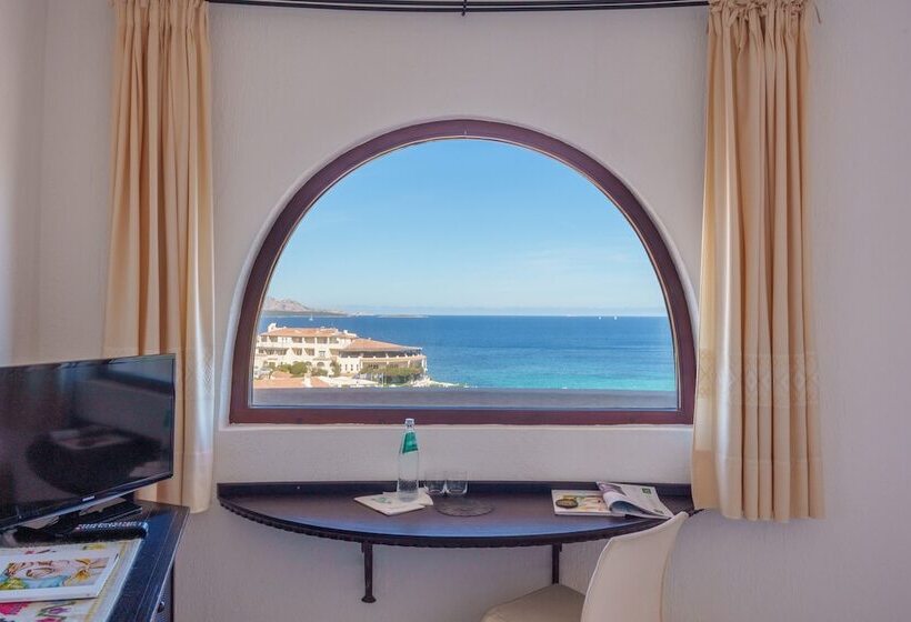 חדר סטנדרט נוף לים עם מרפסת, Punta Est