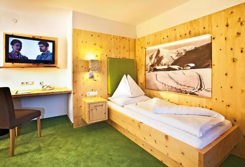 バルコニー付きシングルスタンダードルーム, Landhotel Alpenhof Filzmoos