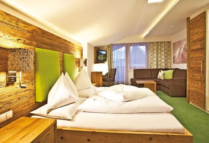 غرفة قياسية مزوَّدة بشُرفة, Landhotel Alpenhof Filzmoos