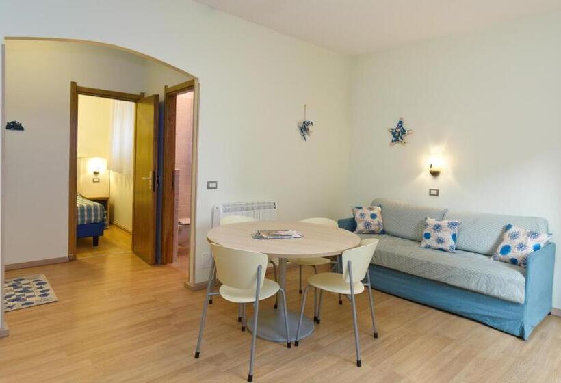 1베드룸 아파트 1층, Residence Dei Due Porti