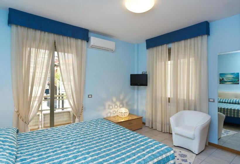 침실1개 아파트 발코니 바다 전망, Residence Dei Due Porti