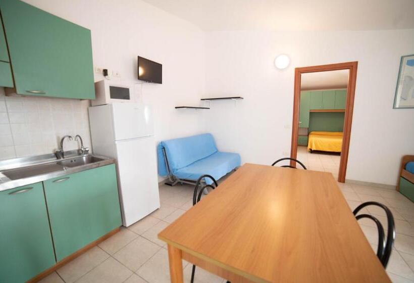 １ベッドルームアパートメント, Residence Il Falco