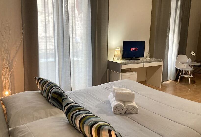 غرفة ديلوكس مطلة على المدينة, B&b Stesicoro Inhabit   Guesthouse City Center