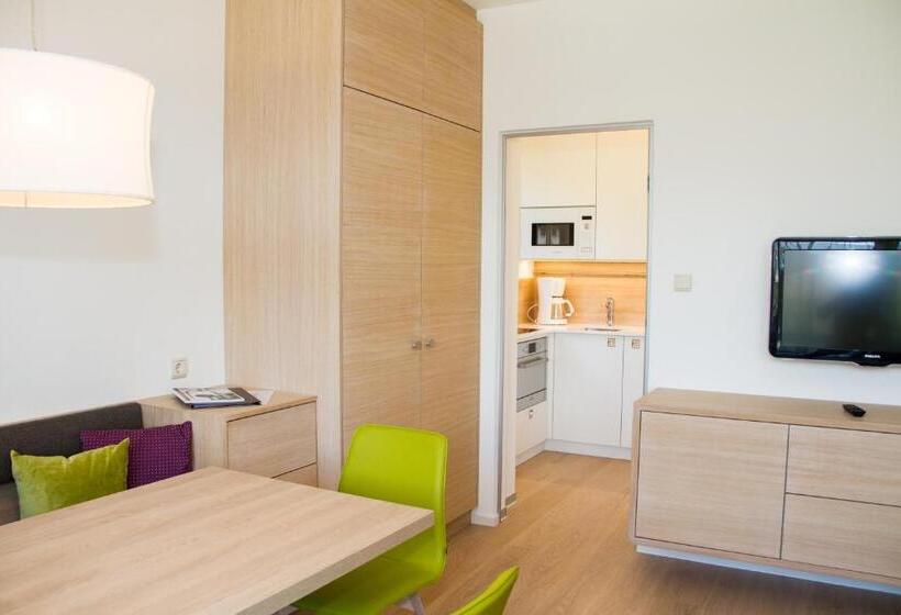 Апартаменты Комфорт 1 Спальня, Gartenresidence Zea Curtis