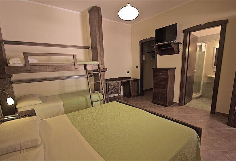 חדר סטנדרט לארבעה, Masseria Le Pajare