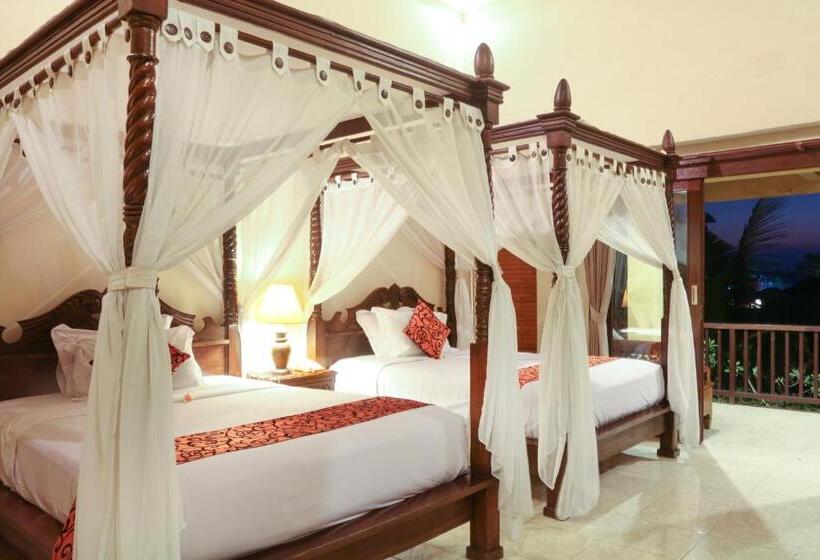 带阳台的豪华间, Sri Aksata Ubud Resort