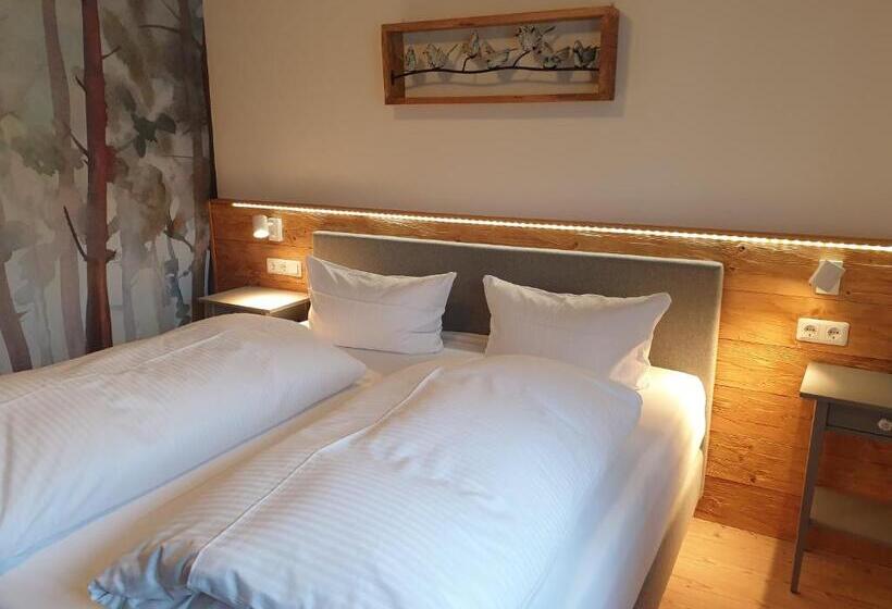 带1个卧室带花园景观的公寓, Landhotel Bartlehof