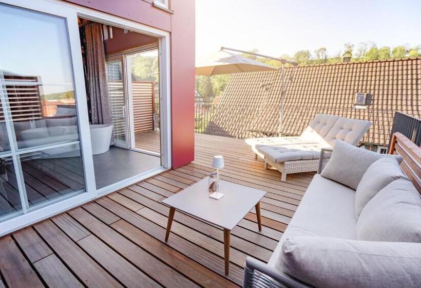 Quarto Deluxe com Sacada, Restaurant Der Engel, Sasbachwalden