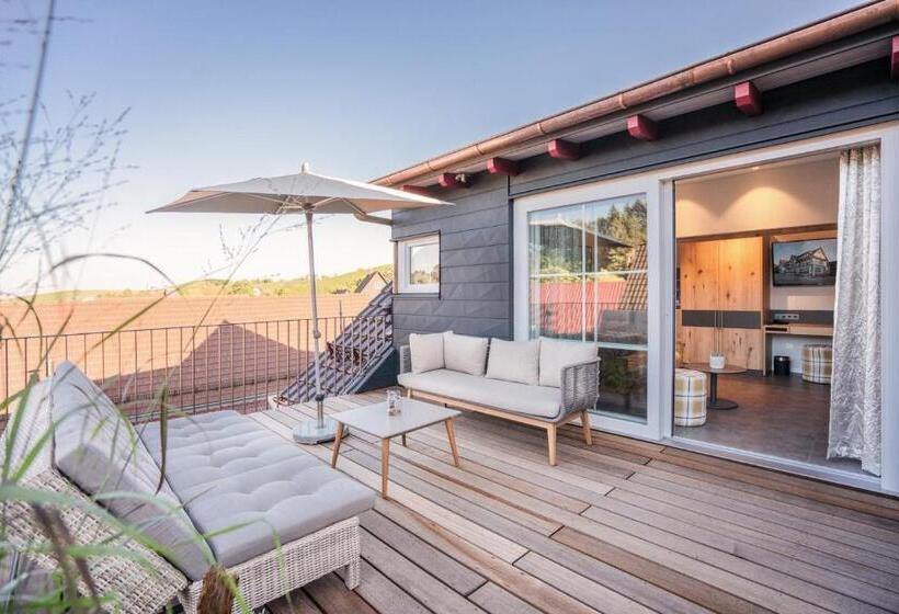 Quarto Deluxe com Sacada, Restaurant Der Engel, Sasbachwalden