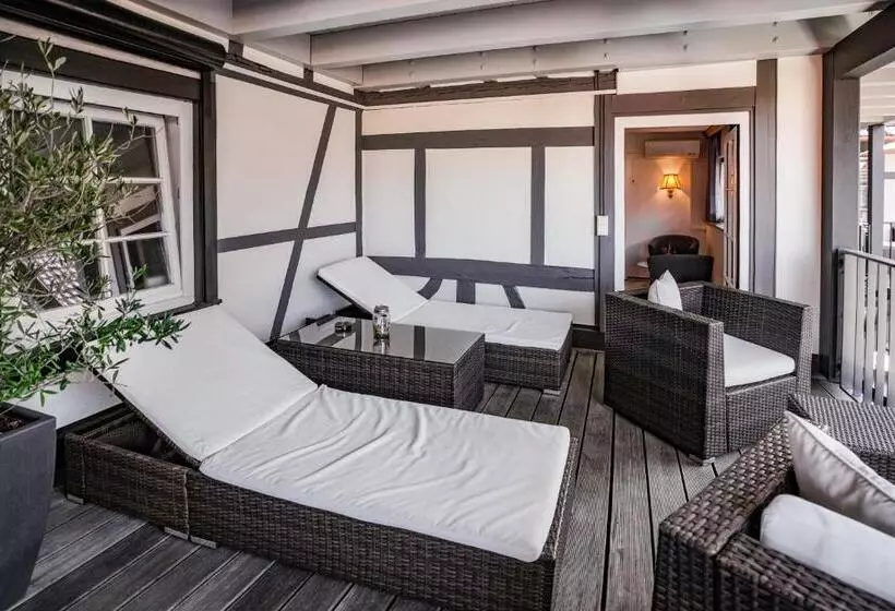 バルコニー付きデラックスルーム, Restaurant Der Engel, Sasbachwalden