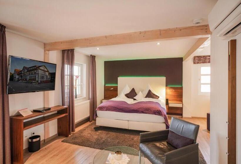 Quarto Deluxe com Sacada, Restaurant Der Engel, Sasbachwalden