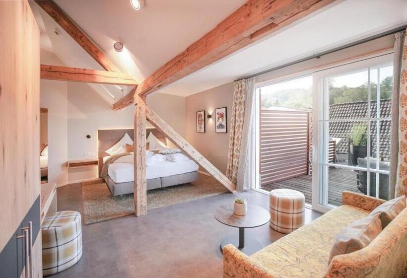 Quarto Deluxe com Sacada, Restaurant Der Engel, Sasbachwalden
