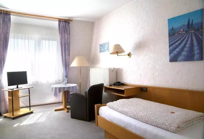 اتاق استاندارد یک نفره, Haus Am Kurpark Hotel Garni