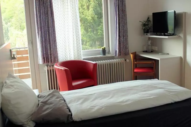 バルコニー付きシングルスタンダードルーム, Pension Waldhaus