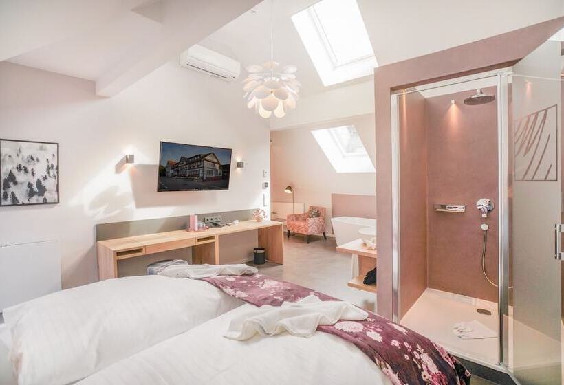 Quarto Deluxe com Sacada, Restaurant Der Engel, Sasbachwalden