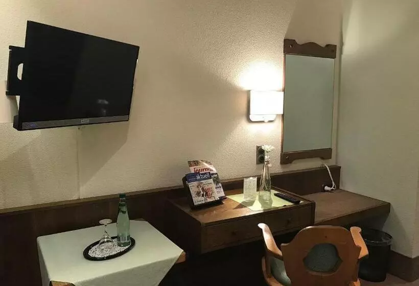 اتاق استاندارد یک نفره, Gasthof & Hotel Goldener Hirsch