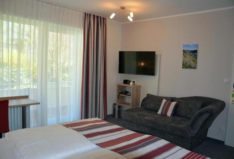 标准间带阳台, Flair Hotel Am Rosenhügel   Garni