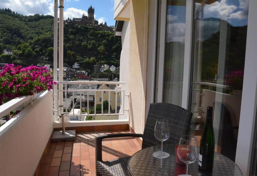 带阳台基本间, Flair Hotel Am Rosenhügel   Garni