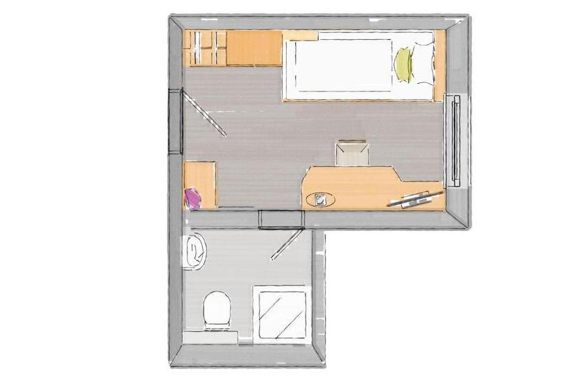 标准单人间, Haus Andrea