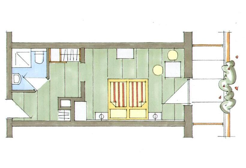 Номер Стандарт Вид на Горы, Helmerhof