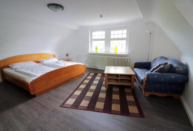 شقة غرفة واحدة مزودة بتراس, Kurvilla Am Park