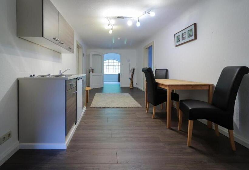 شقة غرفة واحدة مزودة بتراس, Kurvilla Am Park