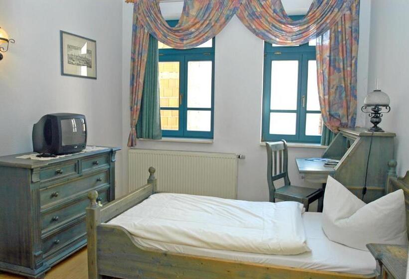 スタンダードシングルルーム, Altstadthotel Garni Schlundhaus & Rautenkranz