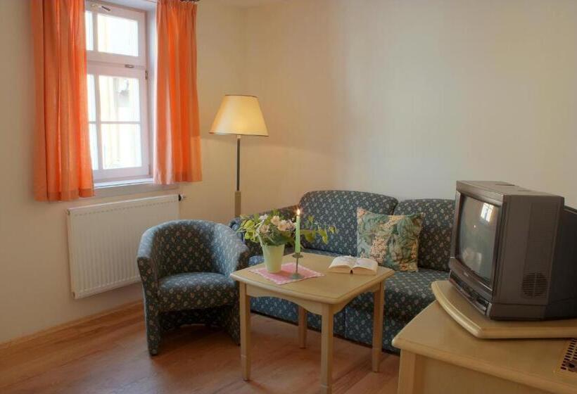 1ベッドルームアパートメント, Altstadthotel Garni Schlundhaus & Rautenkranz