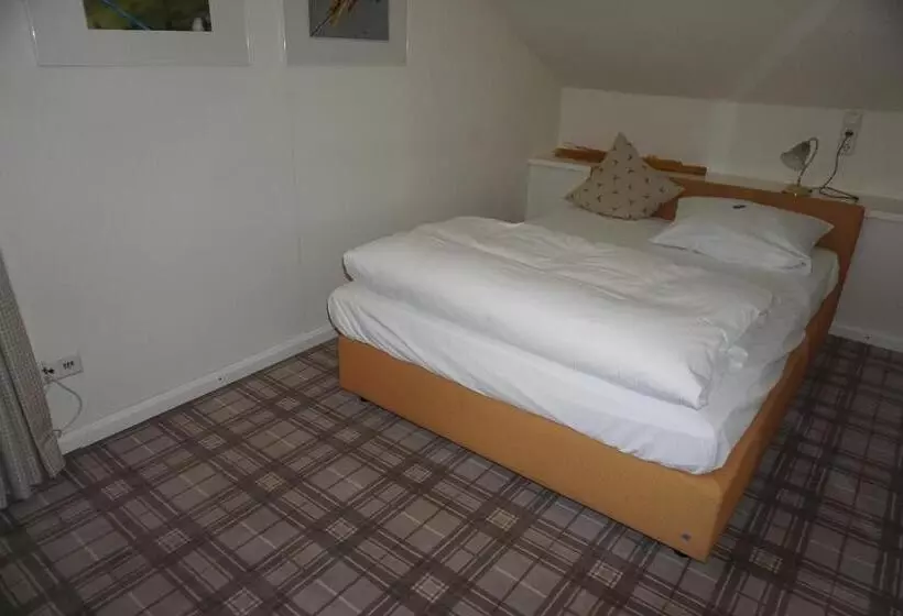 ダブルベッドのベーシックルーム, Landgasthof Lauterhausle