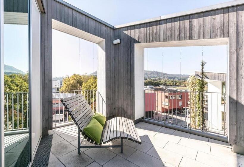 标准间带阳台, Green City Hotel Vauban