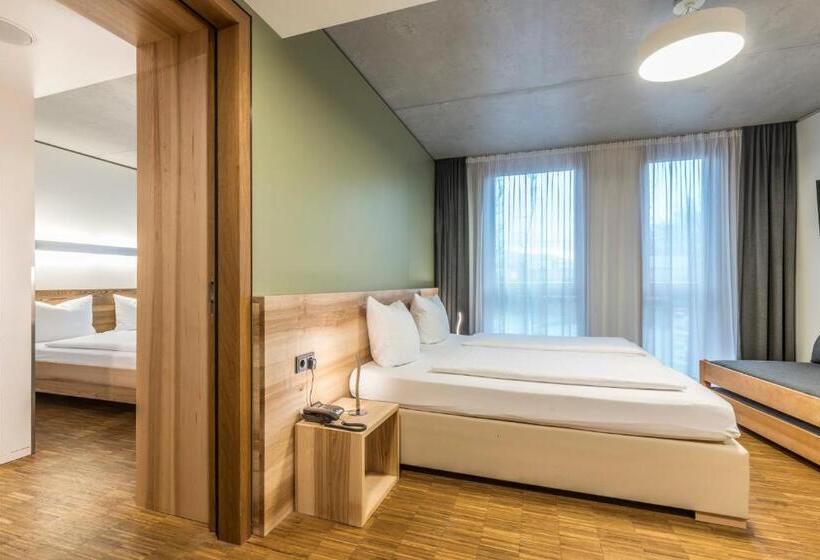 Апартаменты 2 Спальни, Green City Hotel Vauban