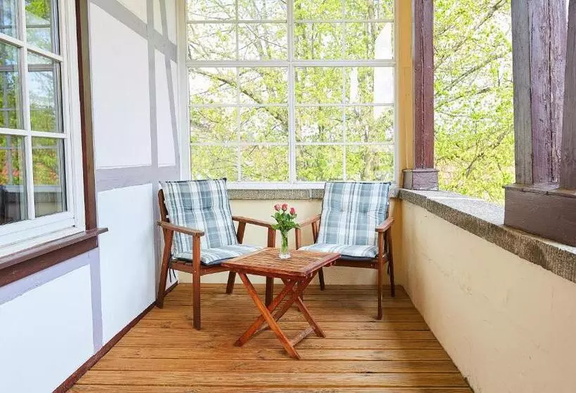 Standard-huone Parveke, Harzhotel Güntersberge