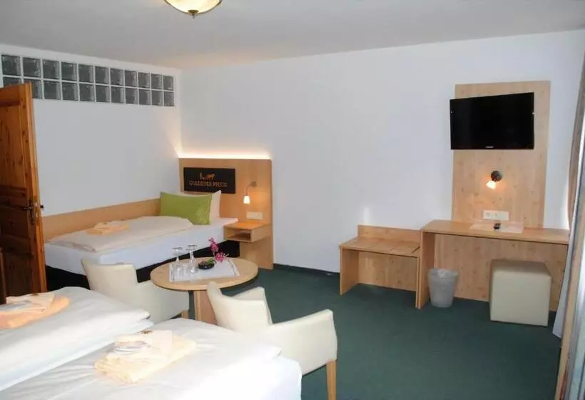 اتاق استاندارد سه تخته با بالکن, Landgasthof Goldener Pflug