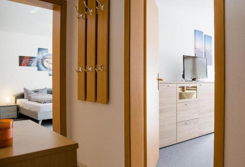 テラス付き１ベッドルームアパートメント, Gästehaus St. Martin