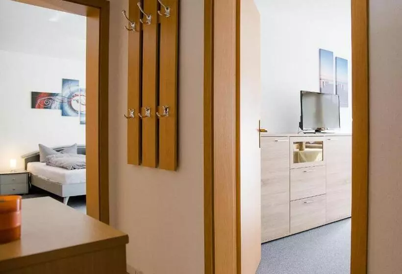 テラス付き1ベッドルームアパートメント, Gästehaus St. Martin
