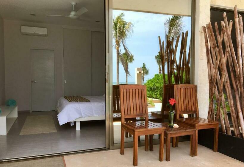 חדר סופריור עם מיטת קינג, La Casa Cielo