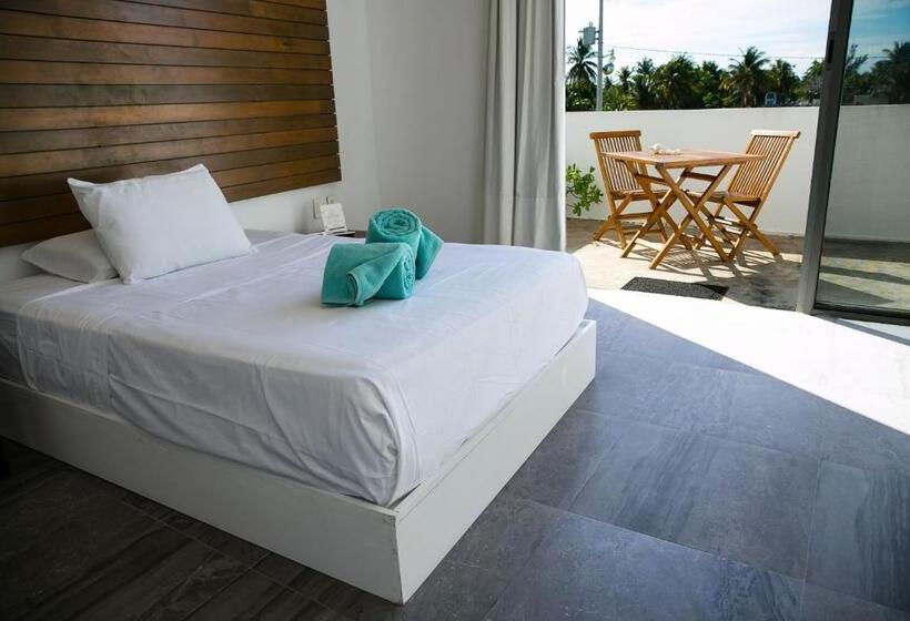 חדר סטנדרט עם מרפסת, La Casa Cielo