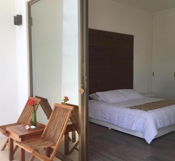 חדר דחוקס עם מיטת קינג, La Casa Cielo