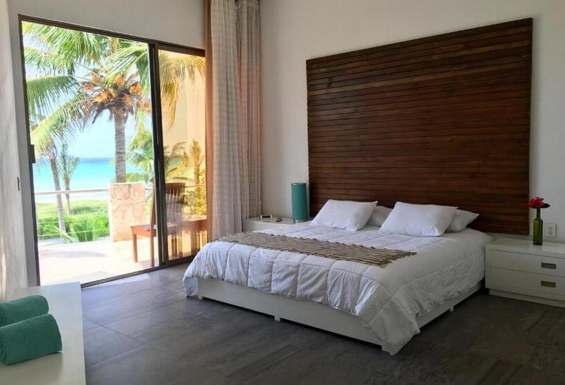 חדר דחוקס עם מיטת קינג, La Casa Cielo