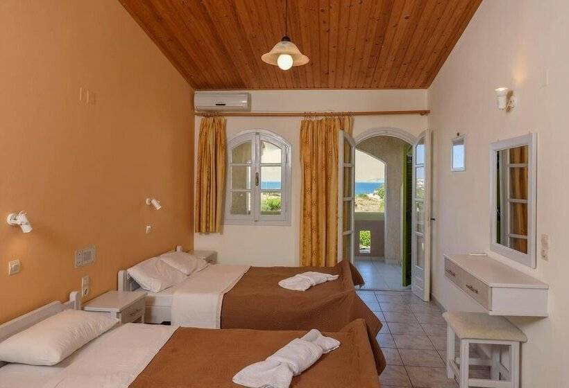 Standardzimmer mit Meerblick & Balkon, Kiklamino