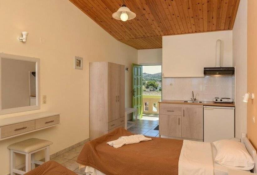 Standardzimmer mit Meerblick & Balkon, Kiklamino